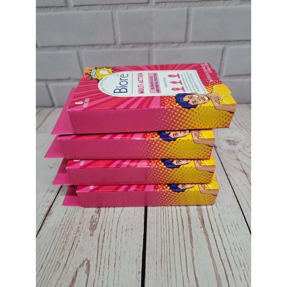 4 Pk, 24 Patches, Biore Multi-Action‎ Blemish & Oil Absorbing Patches  Exp 12/25
